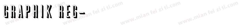 Graphik Reg字体转换